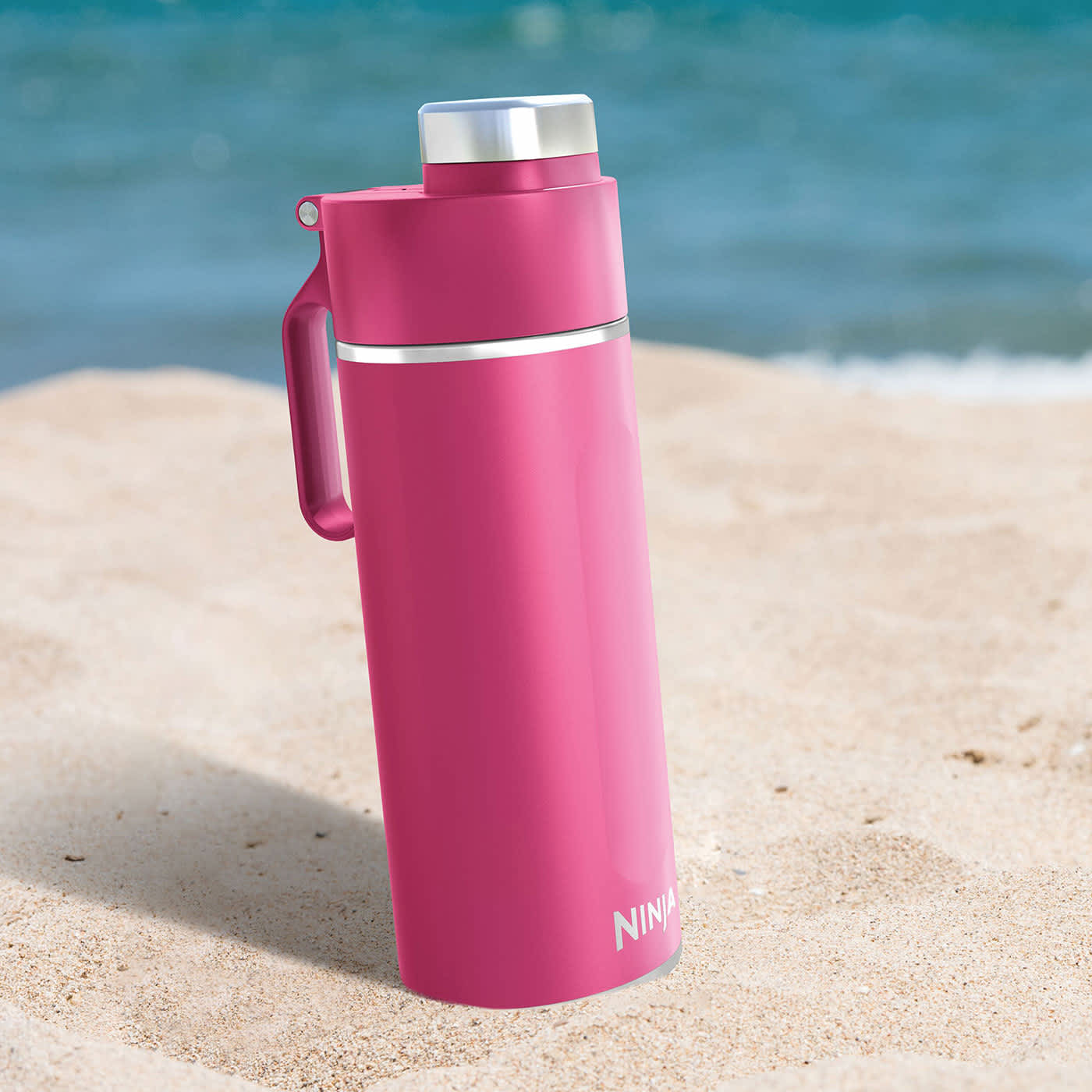 Ninja Thirsti 530 ml Travel Bottle – Hot Pink DW1801EUUKBP - Ninja